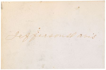 Lot #256 Jefferson Davis and Cabinet Group Lot - Image 1