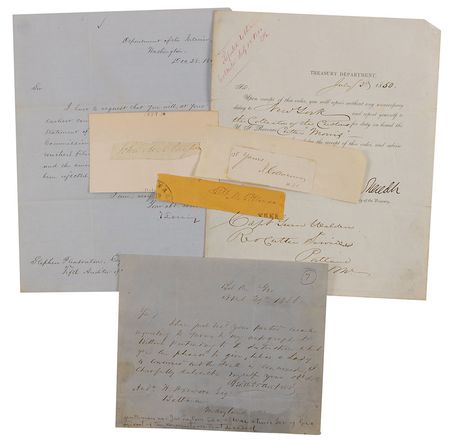 Lot #132 Zachary Taylor and Cabinet Group Lot - Image 2