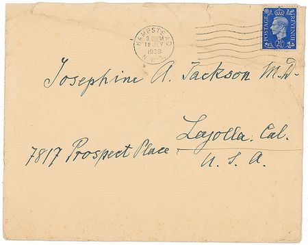 Lot #281 Sigmund Freud: Freud escapes to London as the Nazis? grasp takes hold of his sisters: ?the news from Vienna and the inability to help so many who need being helped threw a deep shadow over our well being? - Image 2