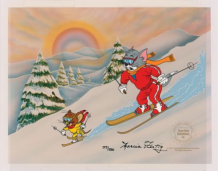 Lot #838 Marcia Fertig Animation Cel - Image 1