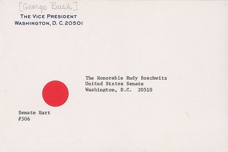 Lot #168 George Bush Handwritten Letter Signed - Image 2