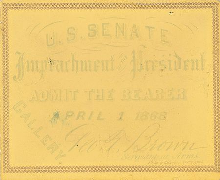 Lot #65 Andrew Johnson Signature - Image 2