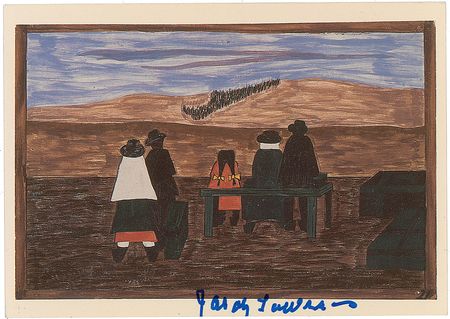 Lot #737 Jacob Lawrence Postcards - Image 1