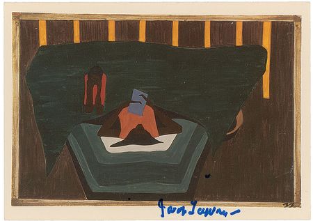 Lot #737 Jacob Lawrence Postcards - Image 2
