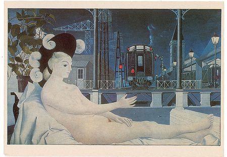 Lot #689 Paul Delvaux Postcards - Image 1