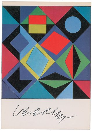 Lot #810 Victor Vasarely Postcards - Image 1