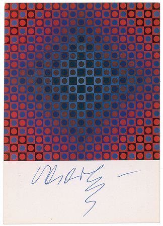 Lot #810 Victor Vasarely Postcards - Image 2