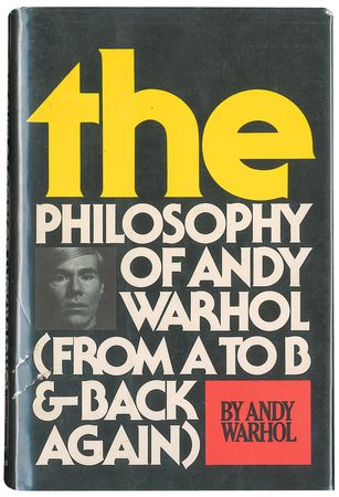 Lot #813 Andy Warhol Book - Image 2