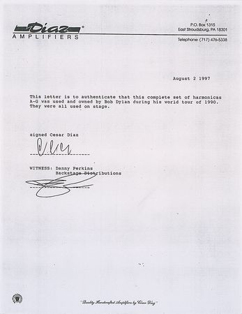 Lot #209 Bob Dylan - Image 2