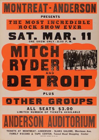 Lot #546 Mitch Ryder - Image 1