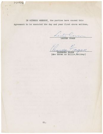Lot #444 Billie Holiday - Image 2