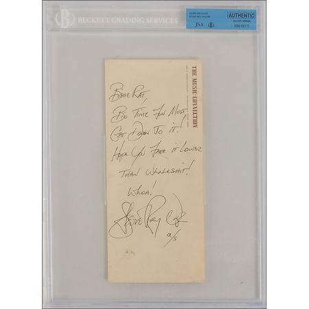 Lot #696 Stevie Ray Vaughan - Image 1