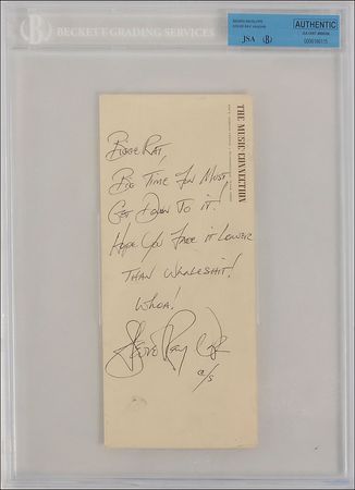 Lot #696 Stevie Ray Vaughan - Image 2