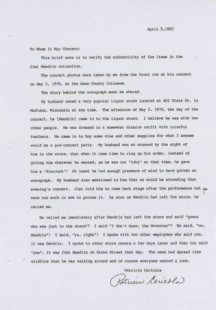Lot #222 Jimi Hendrix - Image 1