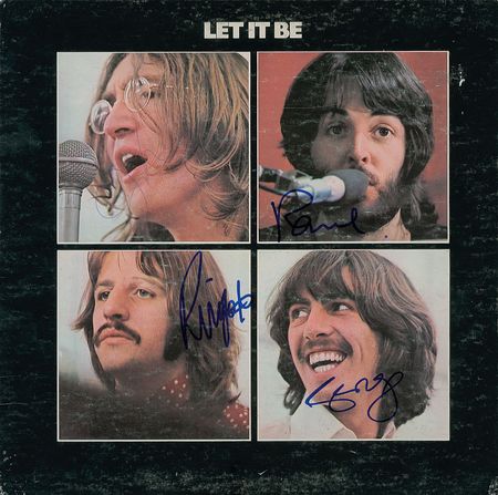 Lot #16 Beatles: Harrison, McCartney, and Starr