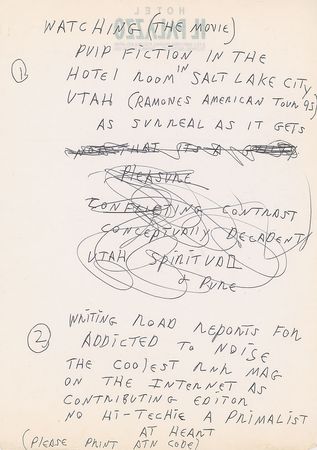 Lot #372 Joey Ramone - Image 1