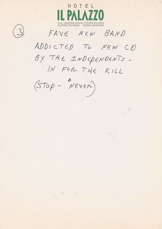 Lot #372 Joey Ramone - Image 2