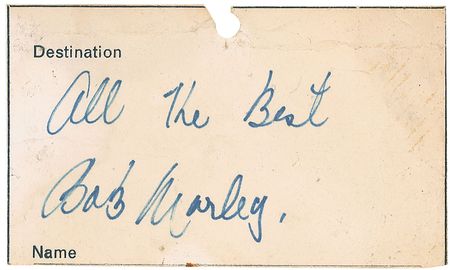 Lot #605 Bob Marley - Image 1