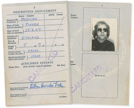 Lot #596 Elton John - Image 2