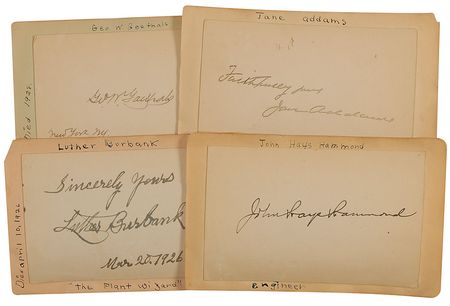 Lot #456 Notables Signatures - Image 2