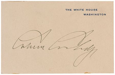 Lot #18 Calvin Coolidge - Image 2
