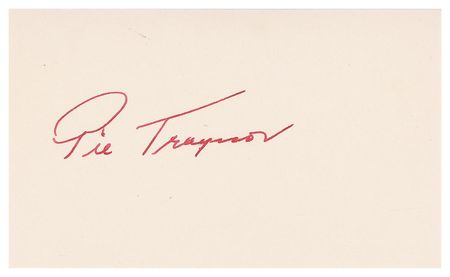 Lot #1438 Pie Traynor - Image 1