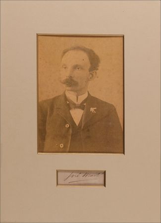 Lot #318 Jose Marti: Rare Cuban revolutionary signature - Image 2