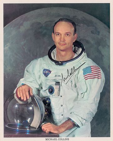 Lot #674 Michael Collins Signed Photograph - Image 2