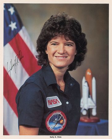 Lot #708 Sally Ride Signed Photograph - Image 2