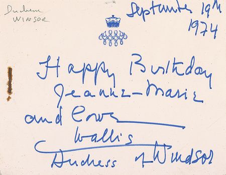 Lot #392 Duchess of Windsor - Image 2