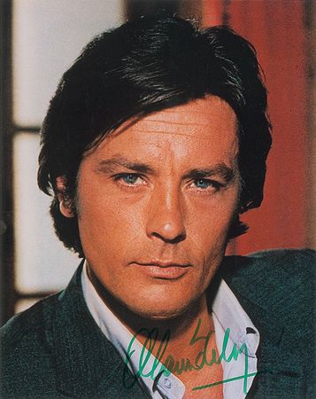 Lot #1374 Alain Delon Signed Photographs - Image 1