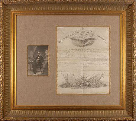 Lot #87 Abraham Lincoln: At the outset of the Civil war, Lincoln appoints a Brigade Surgeon - Image 2
