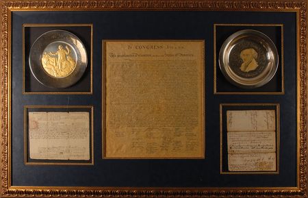 Lot #1 John Adams: Adams signs off as the Suffolk