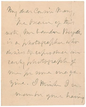 Lot #802 Julia Ward Howe - Image 3