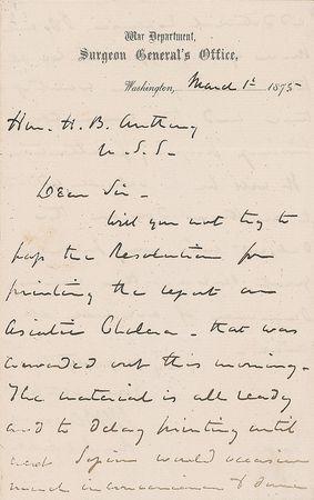 Lot #497 Joseph K. Barnes - Image 2