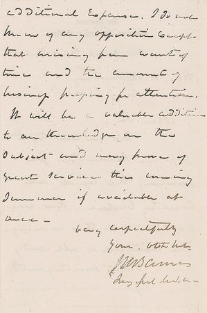 Lot #497 Joseph K. Barnes - Image 1