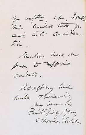 Lot #365 Charles Sumner - Image 1