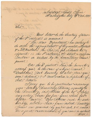 Lot #507 Thomas Humphrey Cushing Signed Letter - Image 2