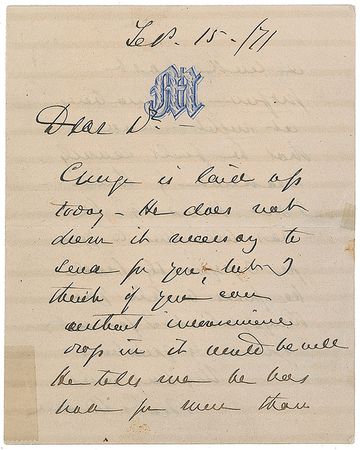 Lot #530 George G. Meade Handwritten Letter Signed - Image 2