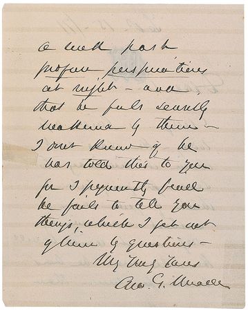 Lot #530 George G. Meade Handwritten Letter Signed - Image 1