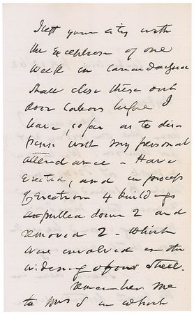 Lot #376 Supreme Court: Samuel Nelson - Image 1