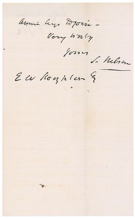 Lot #376 Supreme Court: Samuel Nelson - Image 2