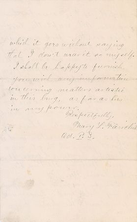 Lot #788 Mary L. Fairchild - Image 1