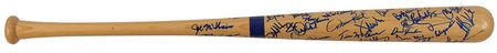 Lot #1538 NY Mets Baseball Bat - Image 1