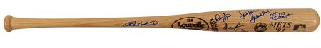 Lot #1539 NY Mets Baseball Bat - Image 4