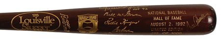 Lot #1454 Baseball Hall of Famers - Image 1
