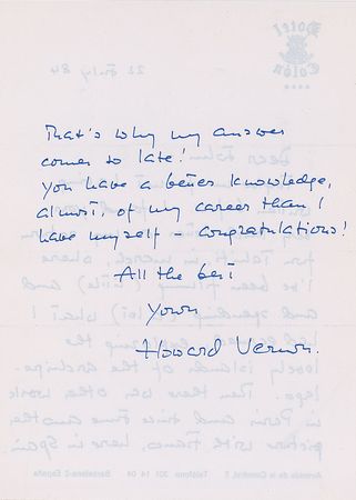 Lot #1219 Howard Vernon - Image 1