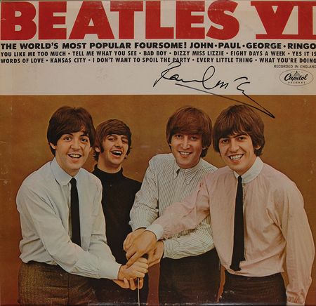 Lot #964 Beatles: Paul McCartney Album - Image 2