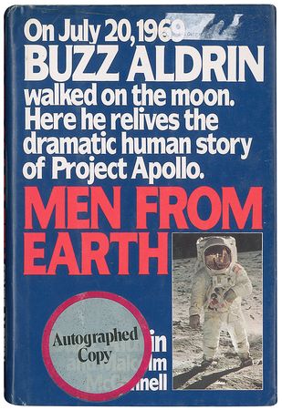Lot #640 Buzz Aldrin Book - Image 1