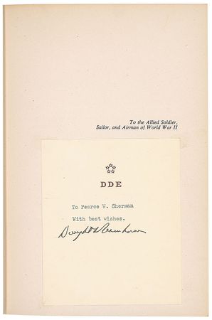 Lot #166 Dwight D. Eisenhower Book - Image 4